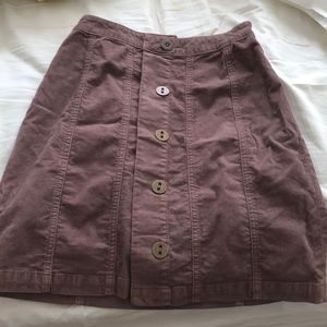 Never worn corduroy skirt from Anthropologie